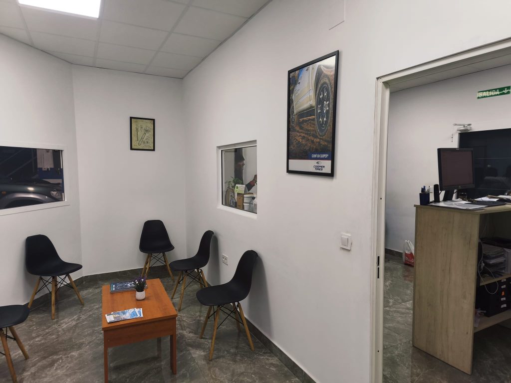 Interior de la sala de espera